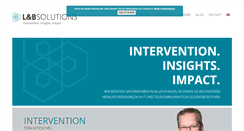 Desktop Screenshot of lb-solutions.de